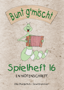 Spielheft 16 Notenschrift